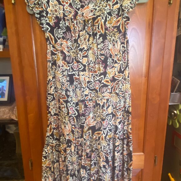 Velvet by Graham and Spencer Multifloral dress Small - Picture 2 of 3